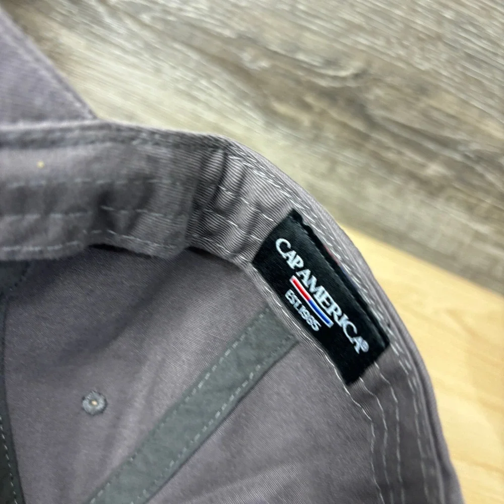 Agro Engineering Hat Cap‎ Strap Back Gray One Size Adjustable